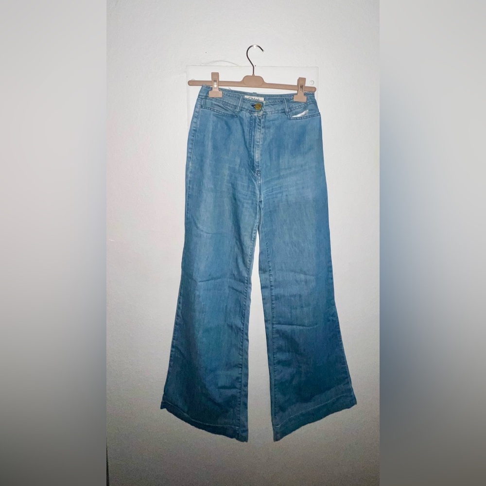 Vintage Chloé wide leg jean in size 26